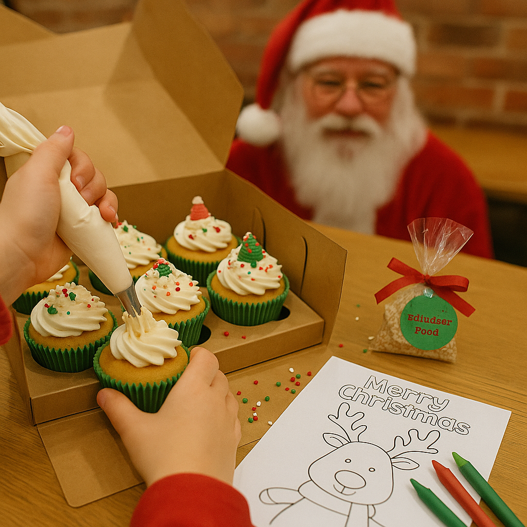 Cupcake Decorating with Santa (13th December)