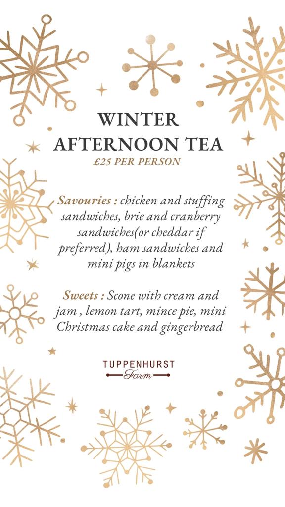 Winter Afternoon Tea