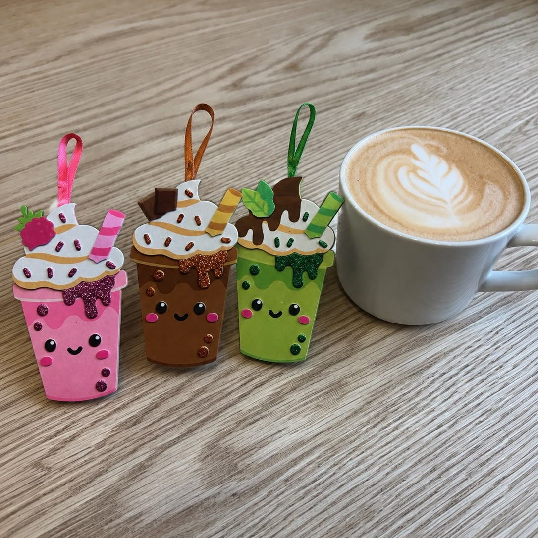 Cafe Craft Morning - Milkshake Decorations - Mix and Match (14th August)