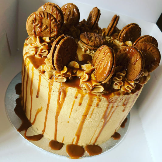 Biscoff Celebration Cake