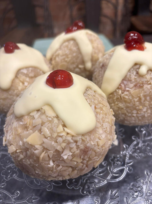 Christmas Pudding Battenbergs